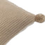 Bodhi Living Moss Stitch PomPom Cushion Natural House of Isabella UK