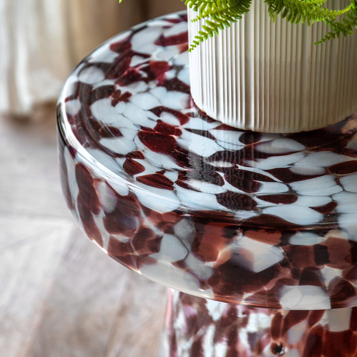 Bodhi Living Murano Side Table Leopard House of Isabella UK