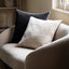 Bodhi Living Nico Velvet Cushion Taupe House of Isabella UK