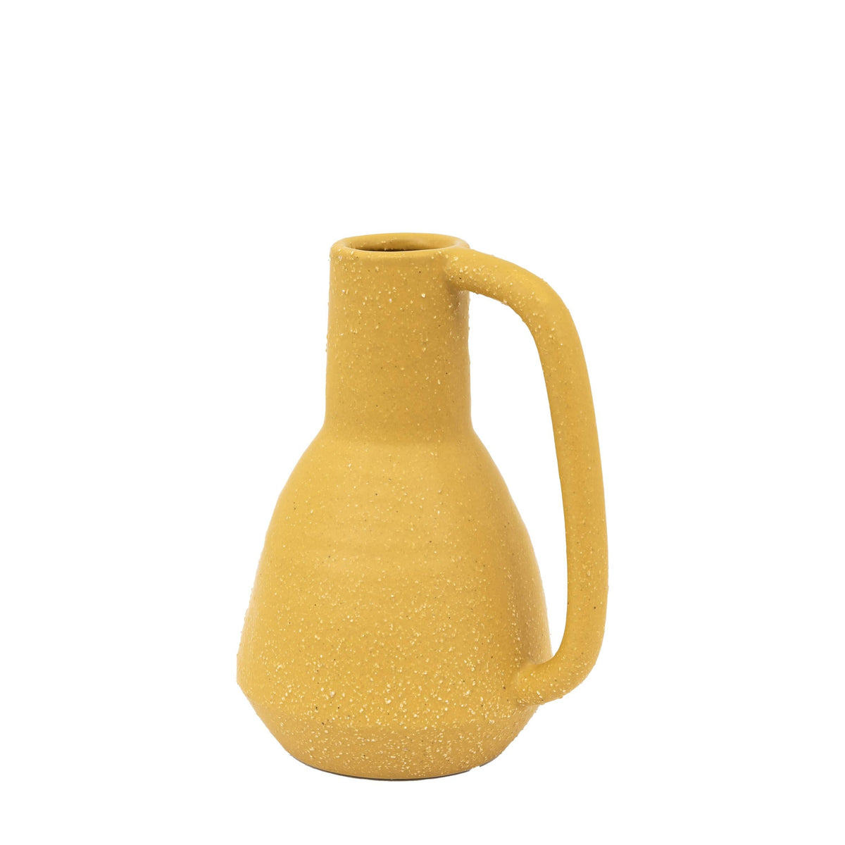 Bodhi Living Ojal Ceramic Vase Mustard House of Isabella UK