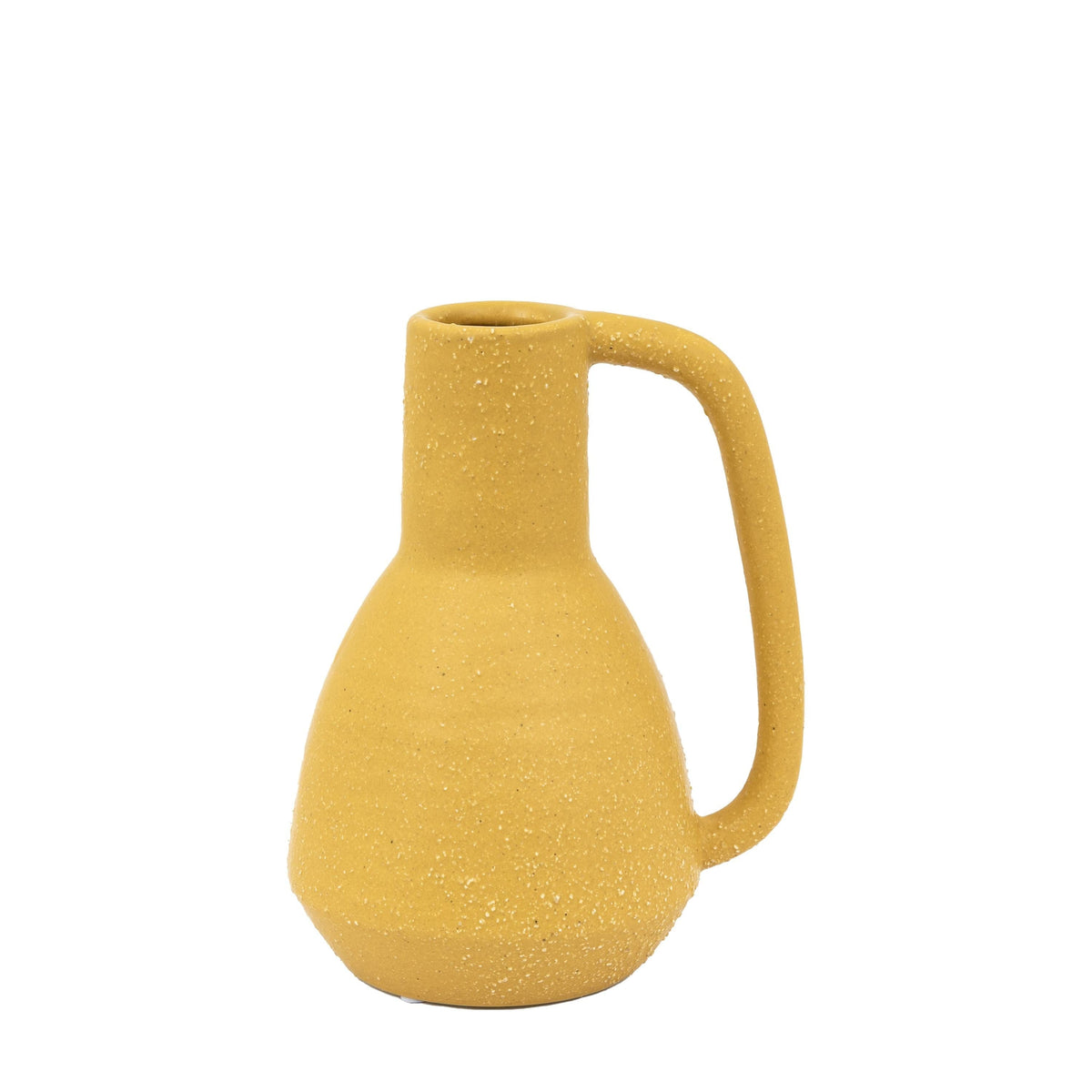 Bodhi Living Ojal Ceramic Vase Mustard House of Isabella UK