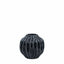 Bodhi Living Organic Ribbed Vase Midnight Small House of Isabella UK
