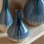 Bodhi Living Orro Blue Organic Fade Ceramic Vase Set of 3 House of Isabella UK