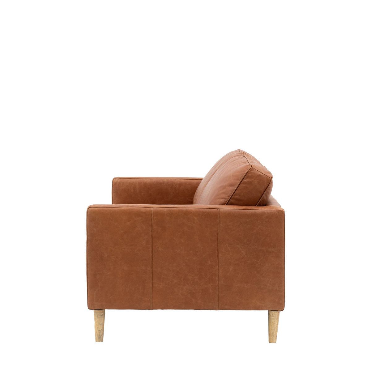 Bodhi Living Osborne 2 Seater Sofa Vintage Brown Leather House of Isabella UK