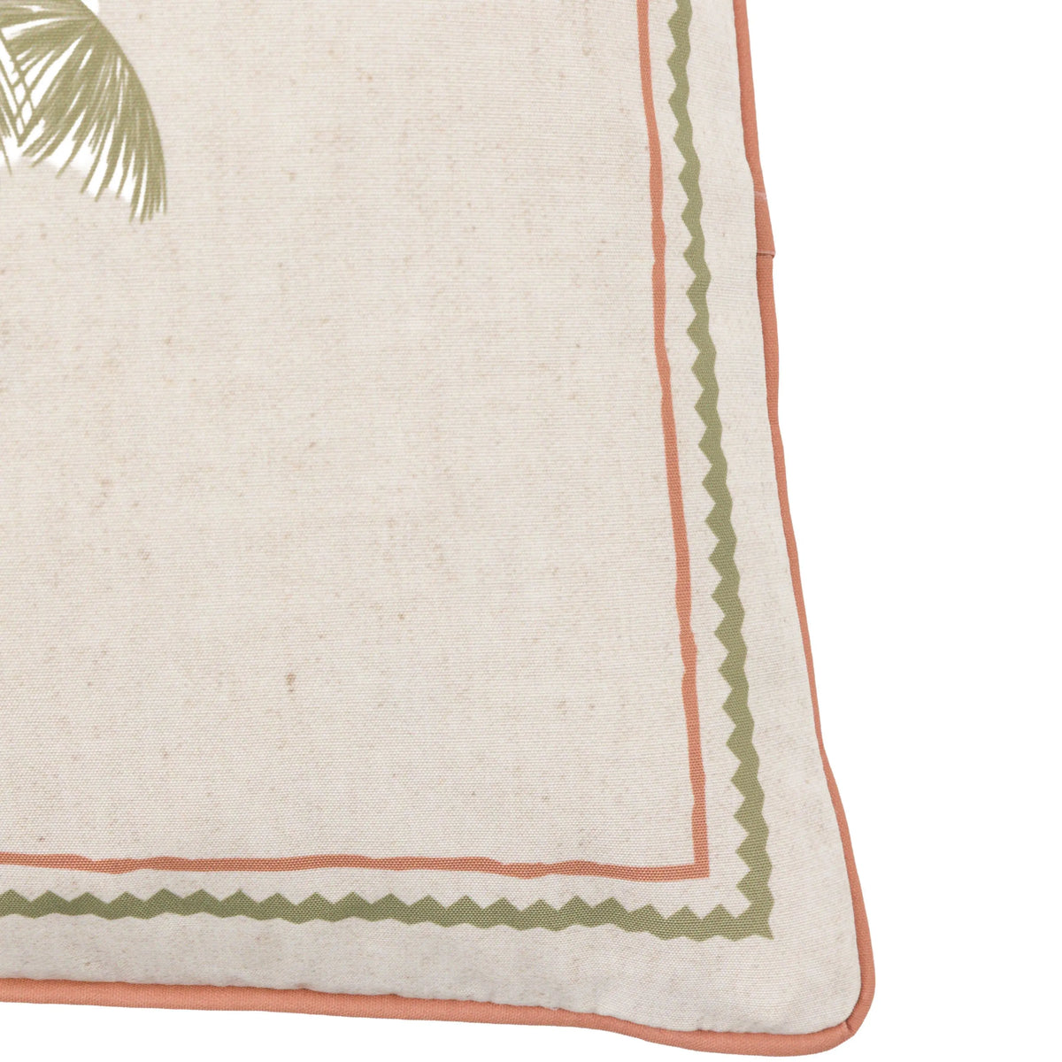 Bodhi Living Palmera Cushion Natural House of Isabella UK