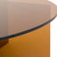 Bodhi Living Parioli Glass Coffee Table Bronze House of Isabella UK