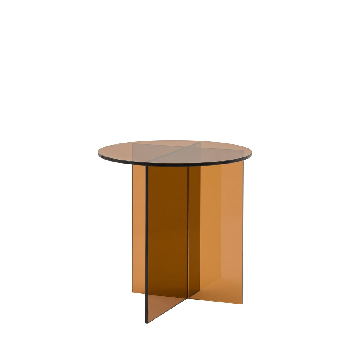 Bodhi Living Parioli Glass Side Table Bronze House of Isabella UK