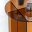 Bodhi Living Parioli Glass Side Table Bronze House of Isabella UK