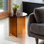 Bodhi Living Parioli Glass Side Table Bronze House of Isabella UK