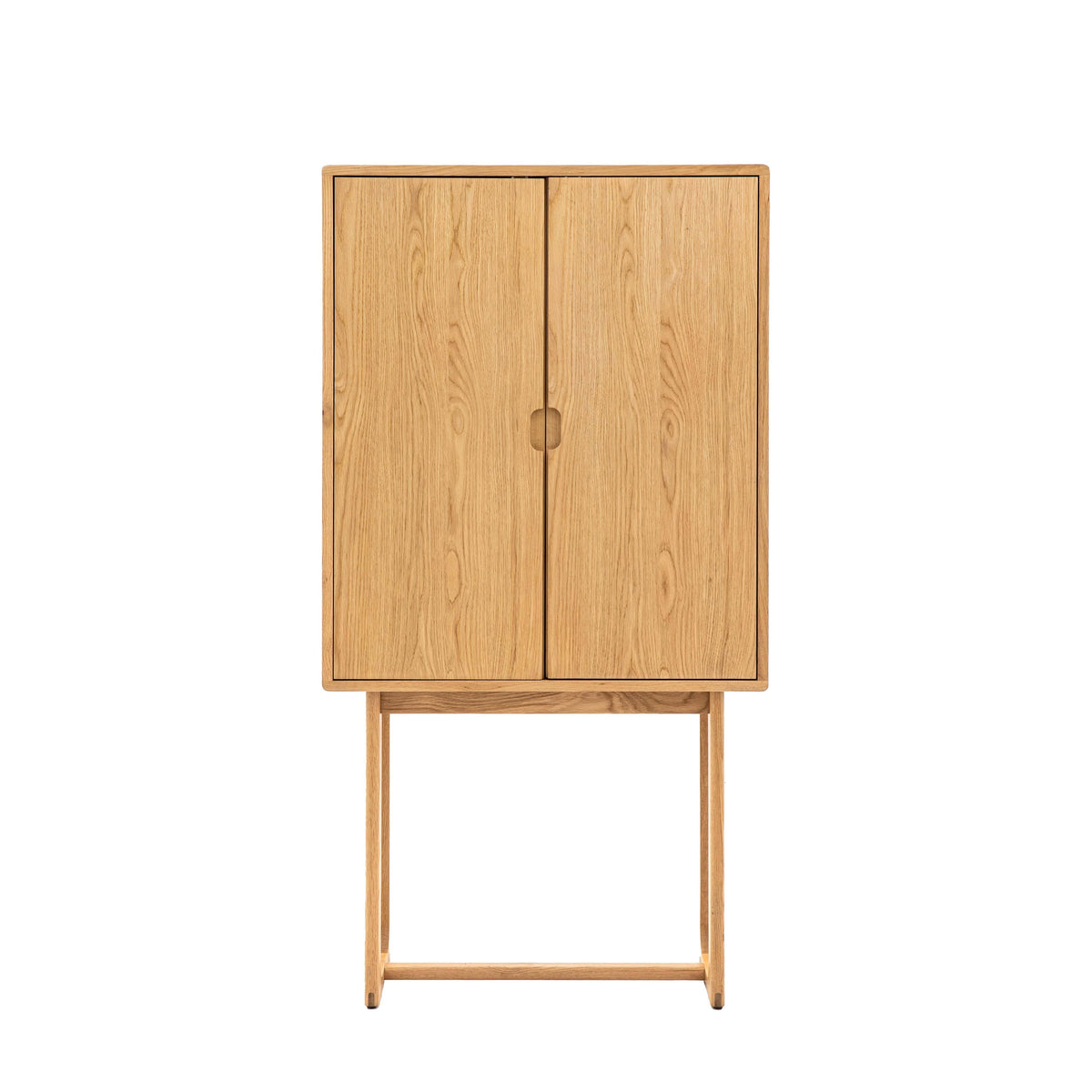 Payton Cocktail Cabinet Natural 850x450x1600mm.