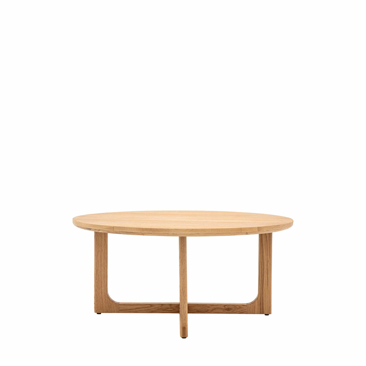 Payton Round Coffee Table Natural 900x900x400mm.