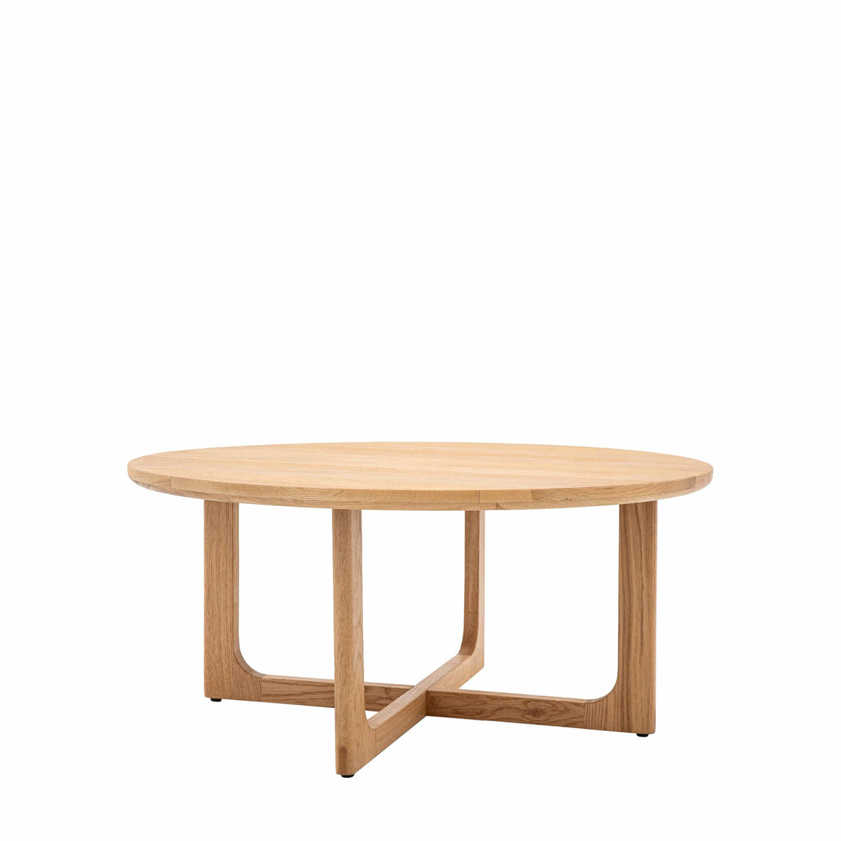 Payton Round Coffee Table Natural 900x900x400mm.