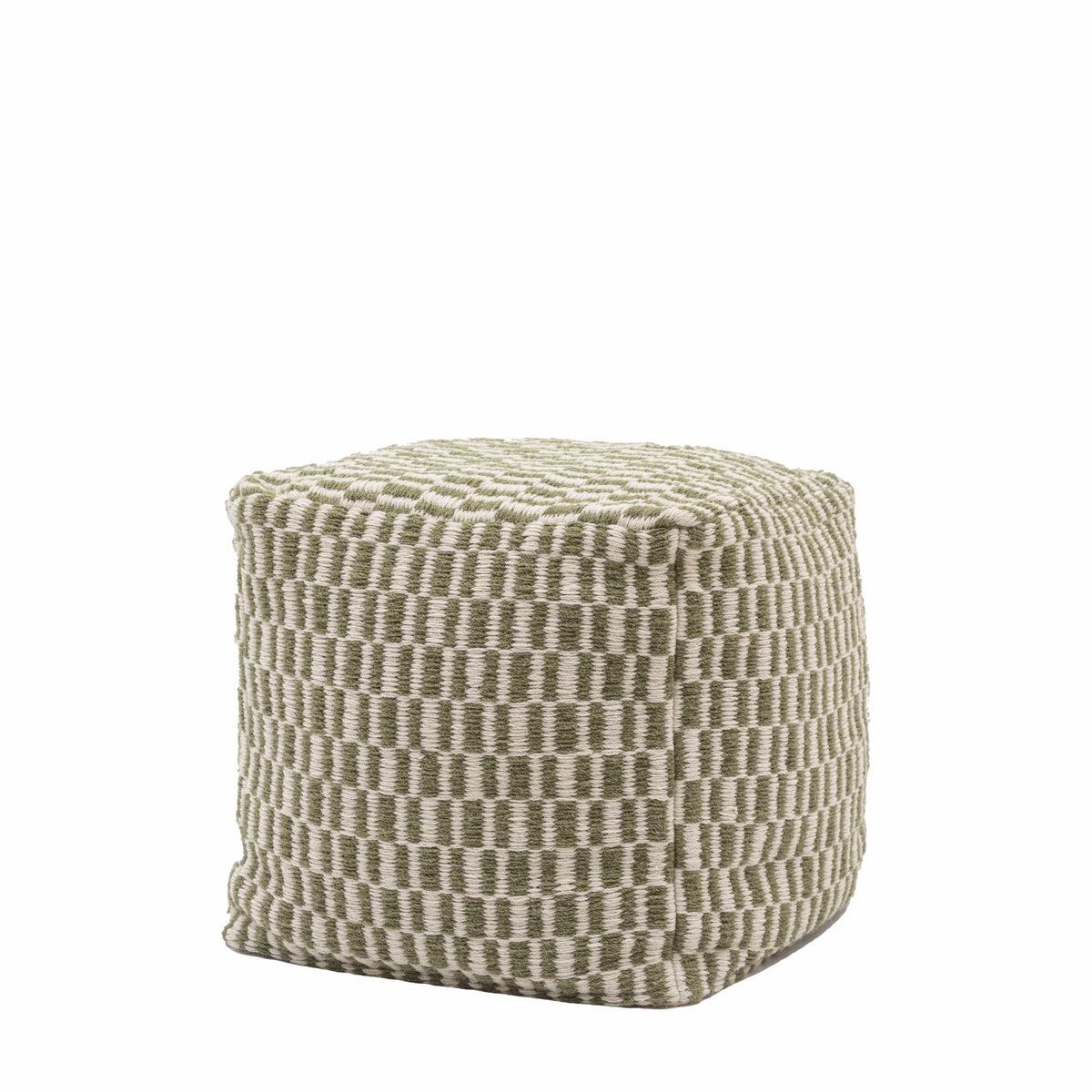 Bodhi Living Rauma Pouffe Olive House of Isabella UK