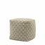 Bodhi Living Rauma Pouffe Olive House of Isabella UK