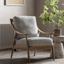 Fleet Armchair Natural Linen.