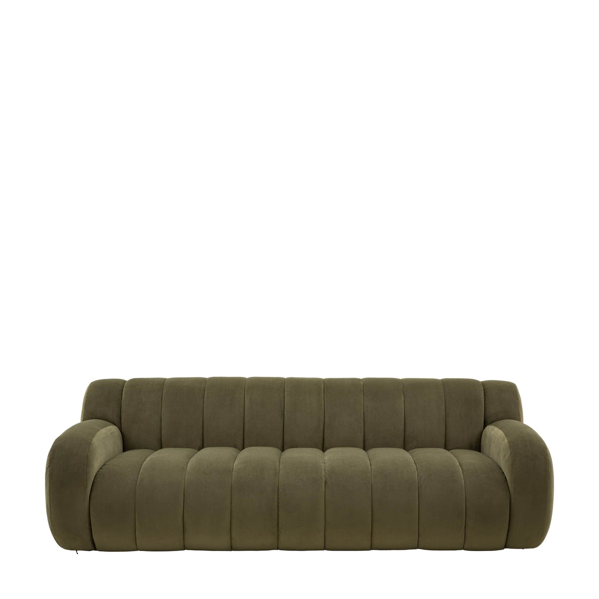 Salta 3 Seater Sofa Moss.