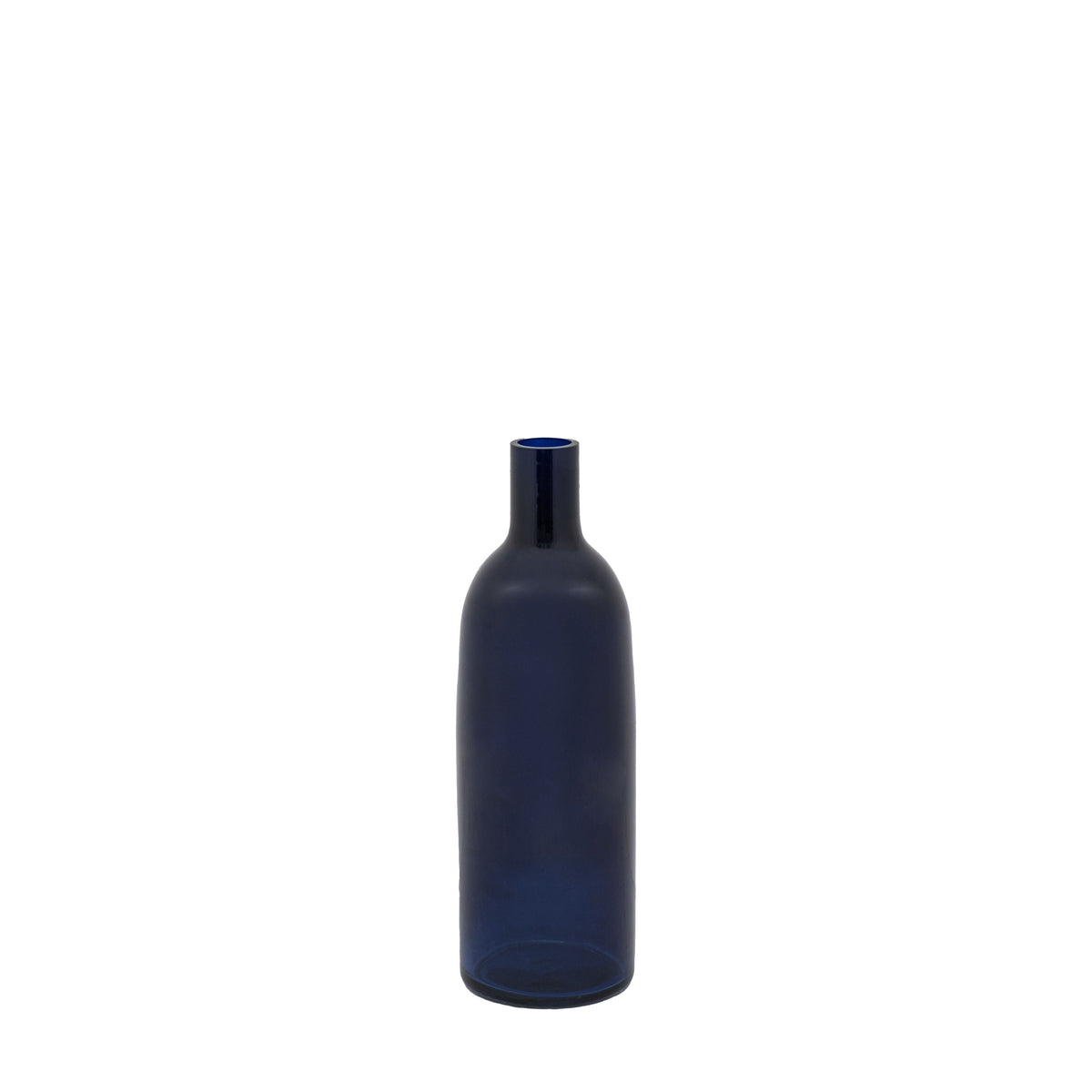 Bodhi Living Santo Glass Bottle Vase Ink Small House of Isabella UK