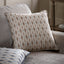Bodhi Living Sierra Ikat Embellished Cushion Natural House of Isabella UK