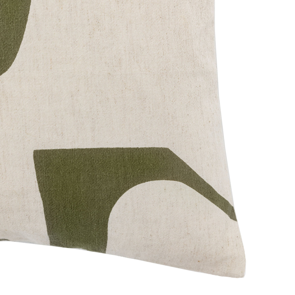 Bodhi Living Skara Graphic Cushion Olive House of Isabella UK