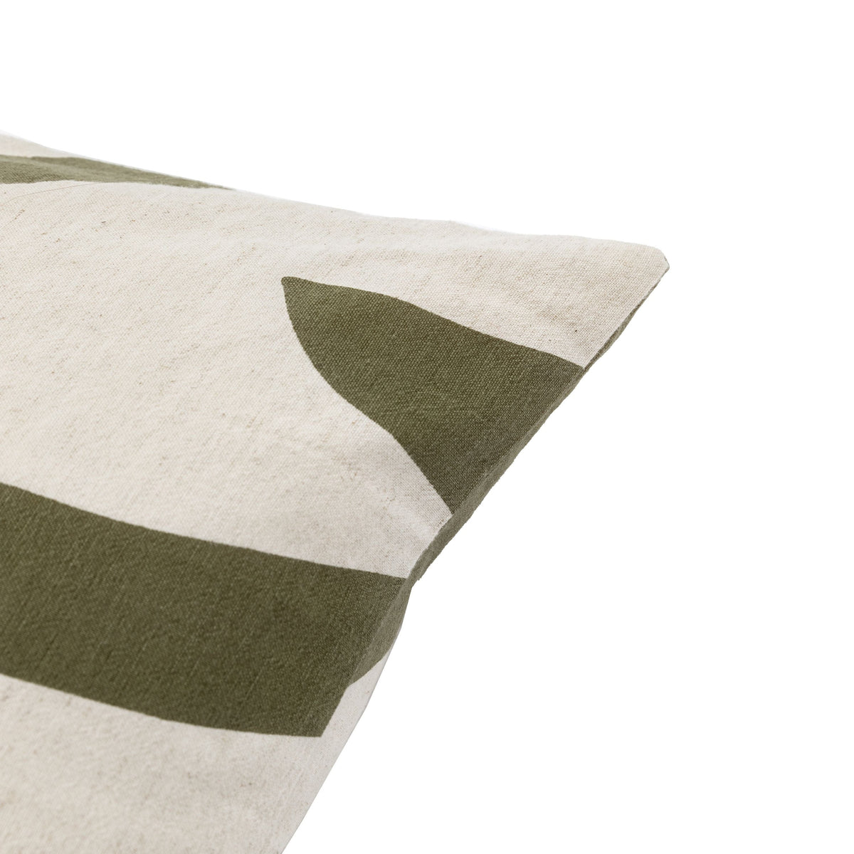Bodhi Living Skara Graphic Cushion Olive House of Isabella UK