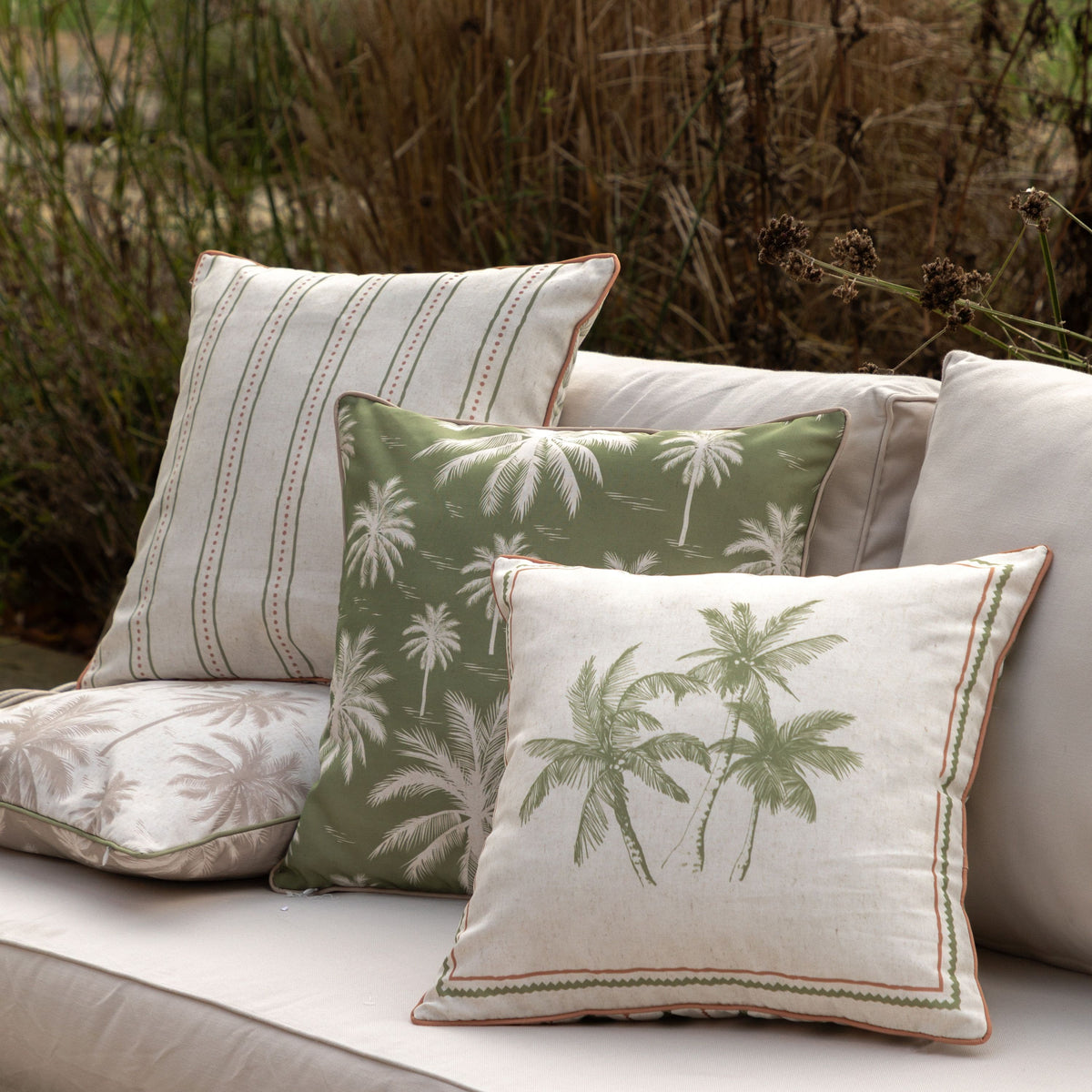 Bodhi Living Solrise Cushion Natural House of Isabella UK