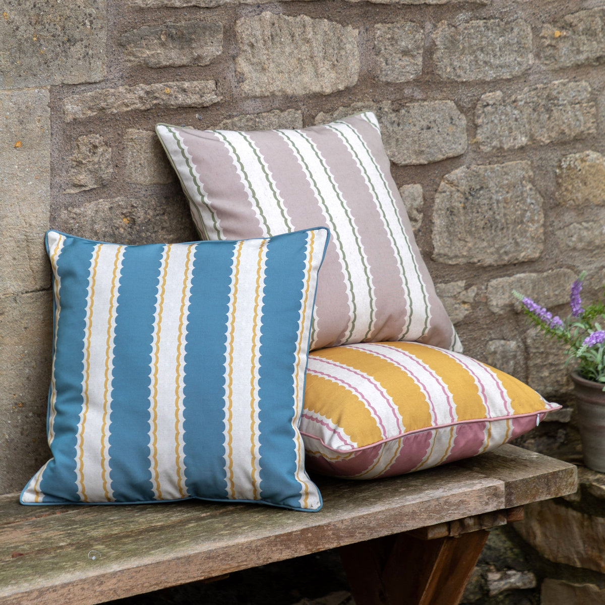 Bodhi Living Solrise Cushion Olive House of Isabella UK