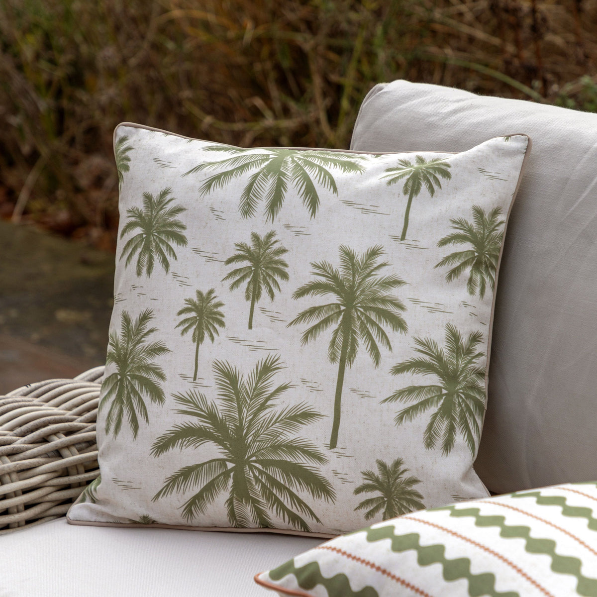 Bodhi Living Solrise Cushion Olive House of Isabella UK
