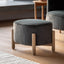Bodhi Living Tindon Footstool Alaska Graphite House of Isabella UK