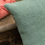 Bodhi Living Ula Pinstripe Cushion Green House of Isabella UK