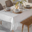 Bodhi Living White Classic Tablecloth White Small House of Isabella UK
