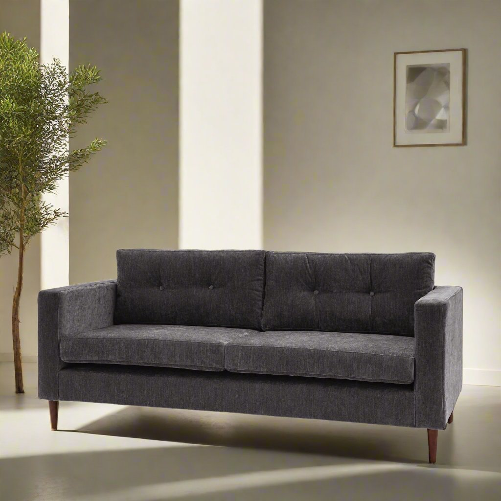 Whitwell Sofa 3 Seater Charcoal.
