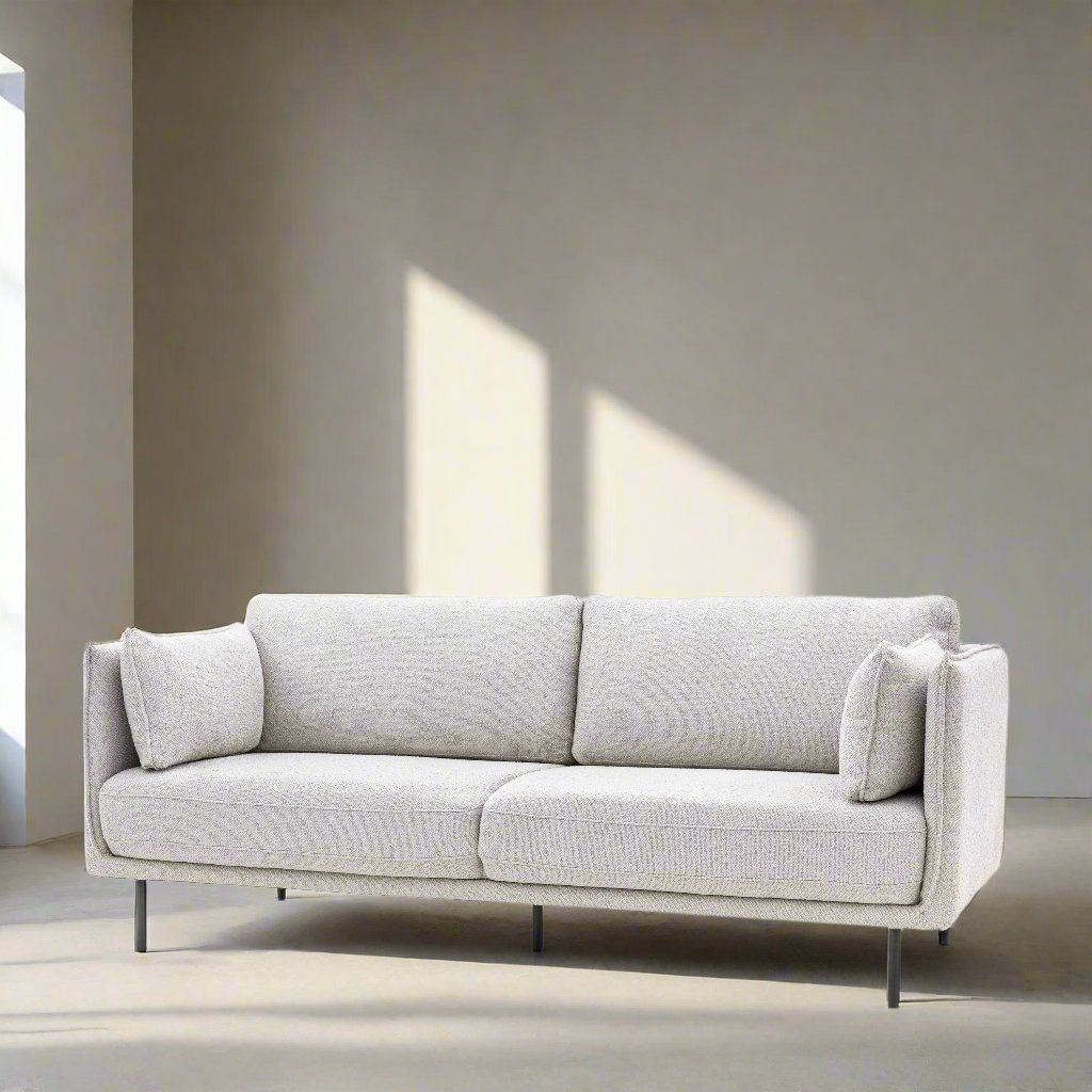 Wigmore Sofa Cool Natural Boucle.