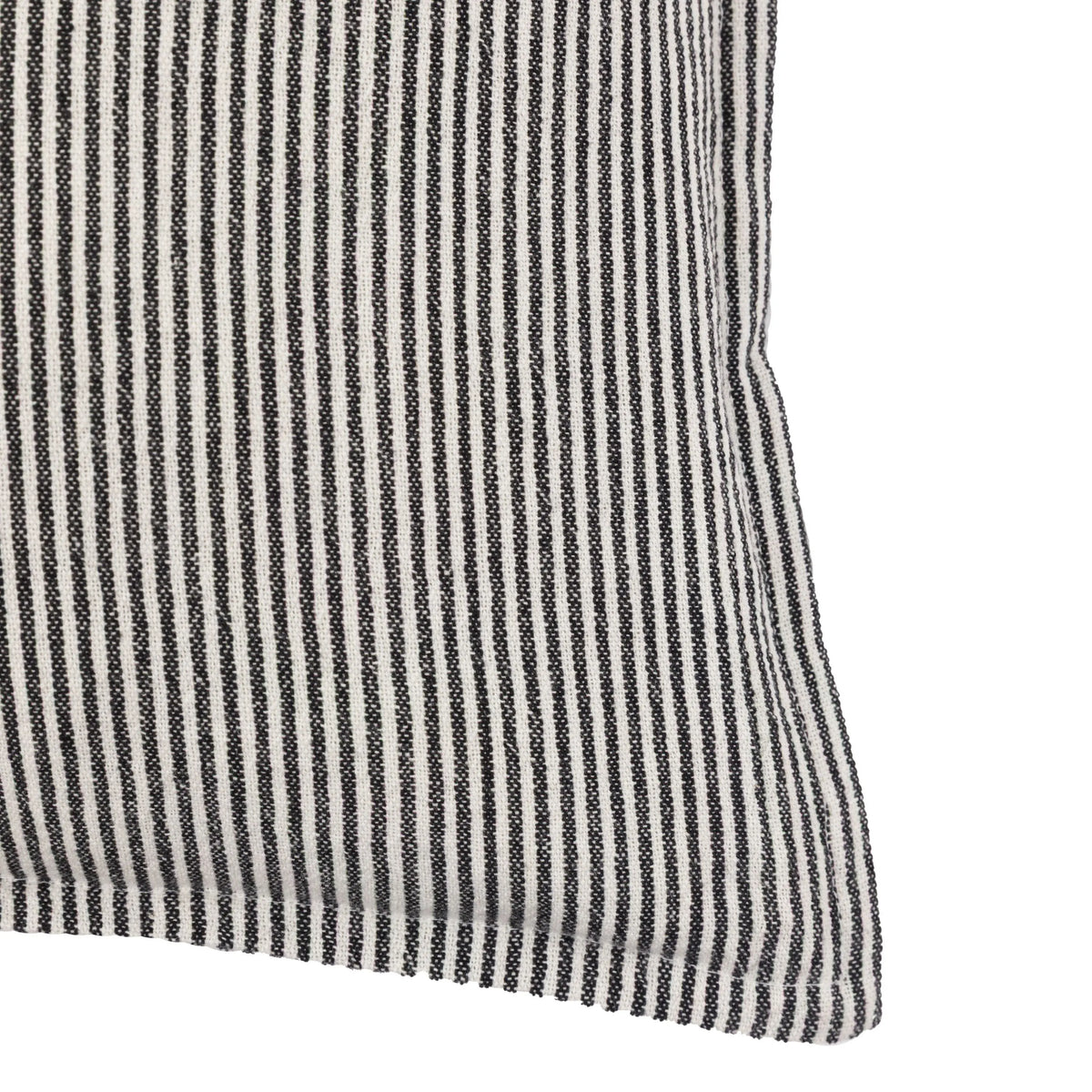 Bodhi Living Windsor Woven Stripe Cushion Ink Blue House of Isabella UK