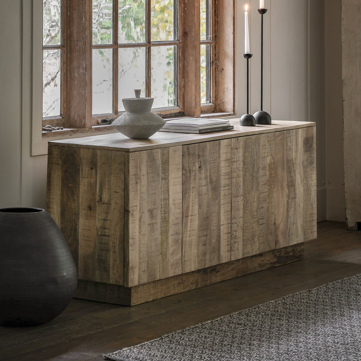 Wolsty 4 Door Sideboard 1700x450x700mm.