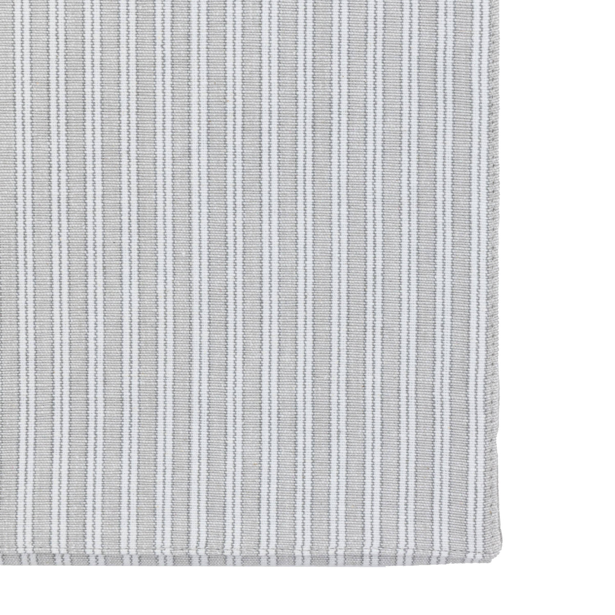 Bodhi Living Woven Striped Table Runner Grey Small House of Isabella UK