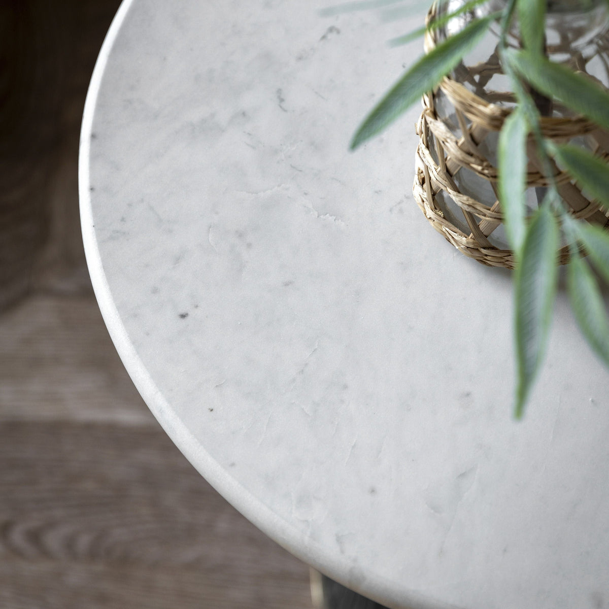 Yeovil Side Table Blue 460x460x460mm.