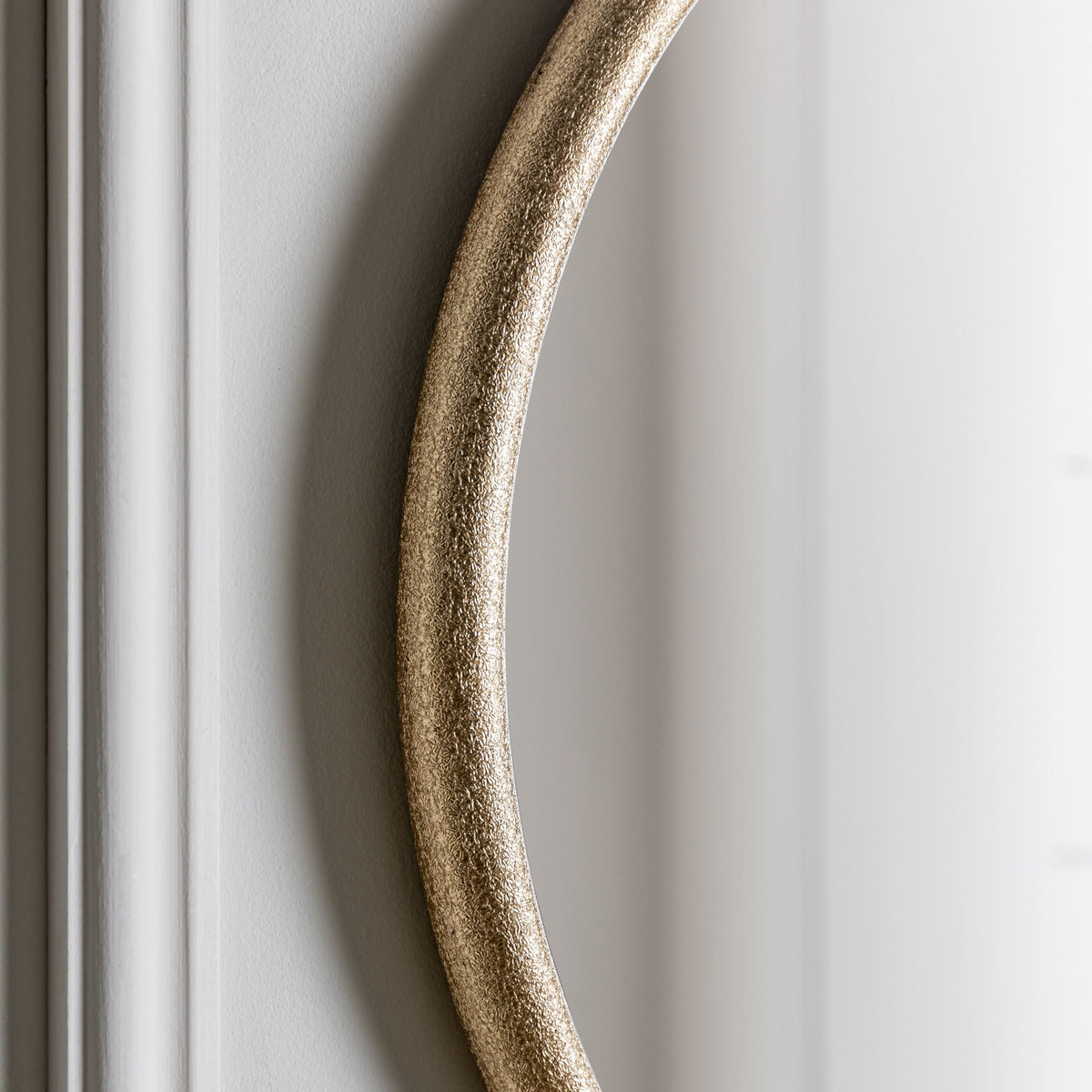 Barbon Gold Round Mirror - Small.