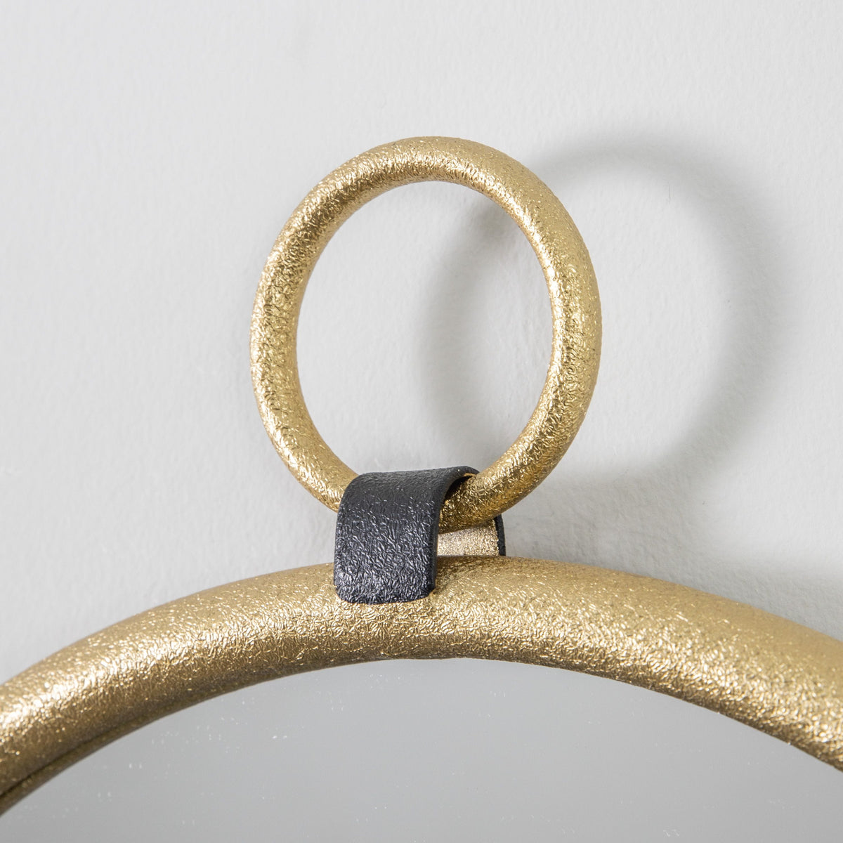 Barbon Gold Round Mirror - Small.