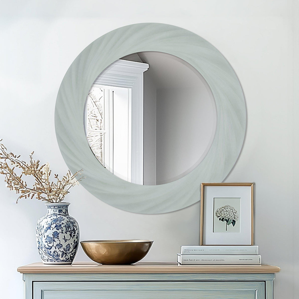 Bodhi Mirrors Barley Twist Mirror Off White House of Isabella UK