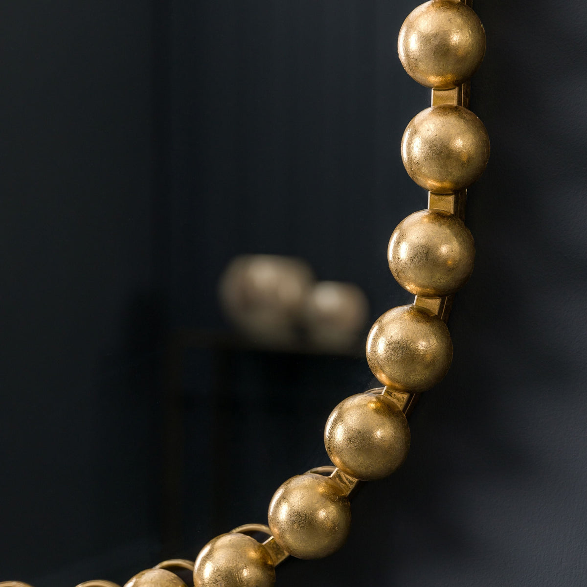 Blackwater Mirror Gold 600x35x900mm.