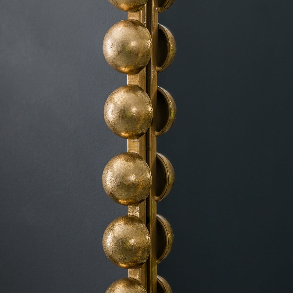 Blackwater Mirror Gold 600x35x900mm.