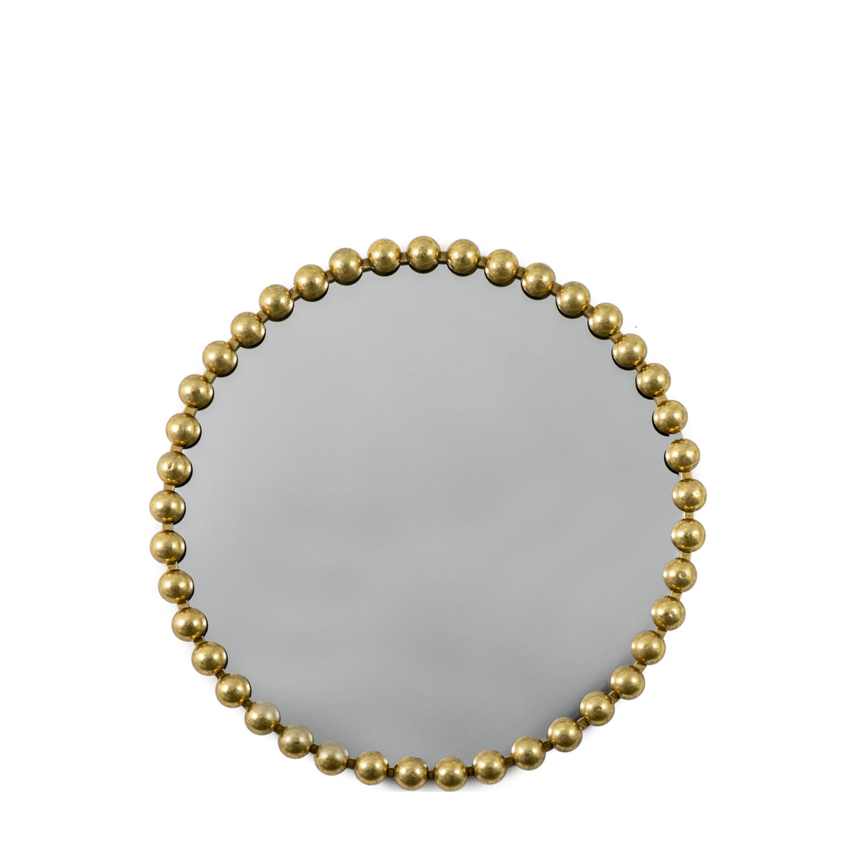 Blackwater Round Mirror Gold 800x35x800mm.