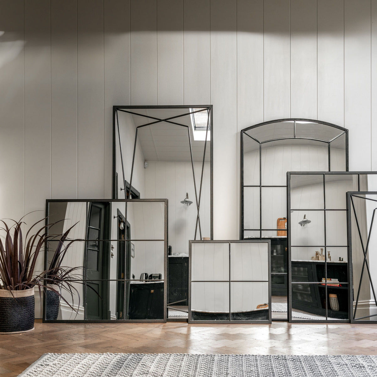 Bletchley Mirror - Medium Square.