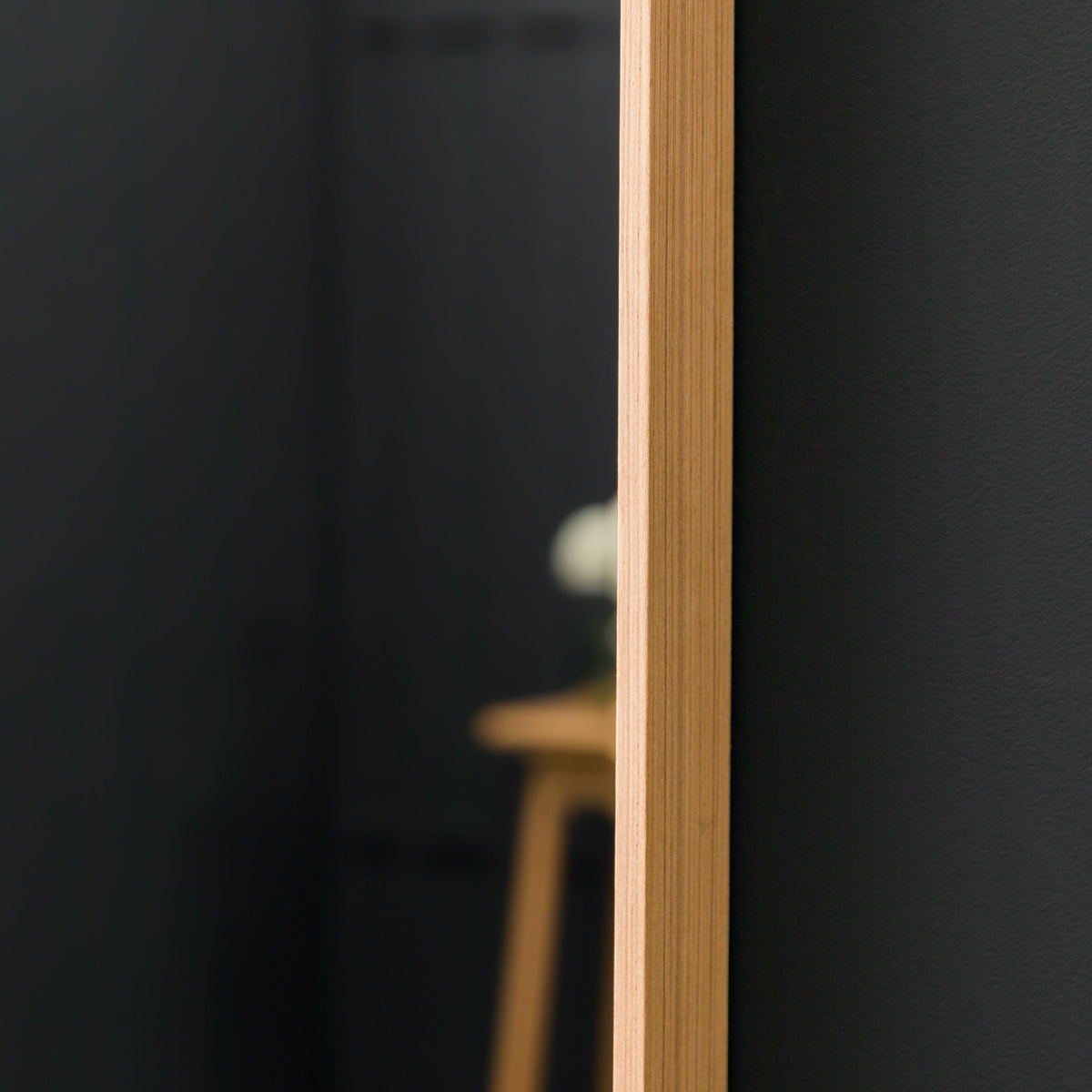 Bonnybridge Mirror Oak W740 x D65 x H1045mm.