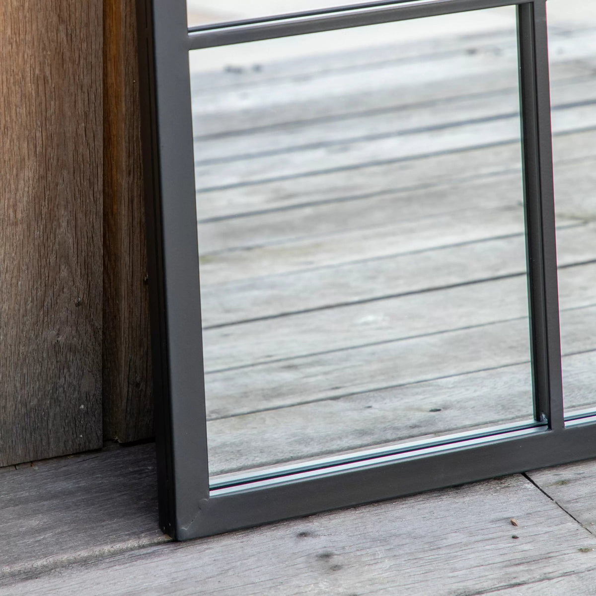 Brechin Outdoor Mirror Black.