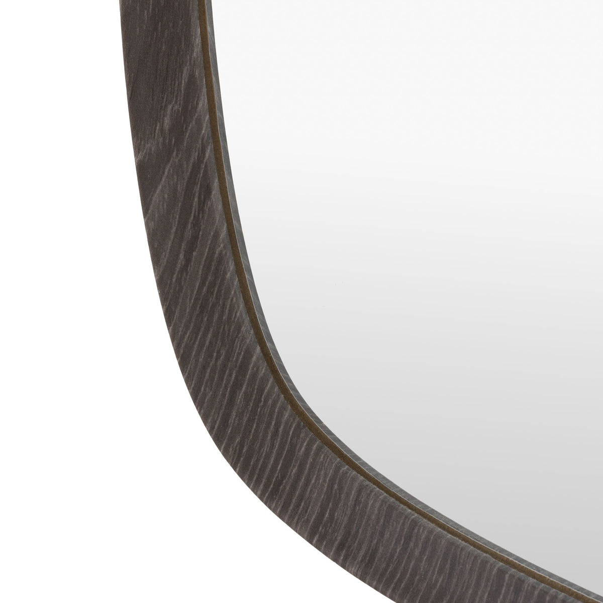 Bodhi Mirrors Bryce Capsule Mirror Black Large House of Isabella UK