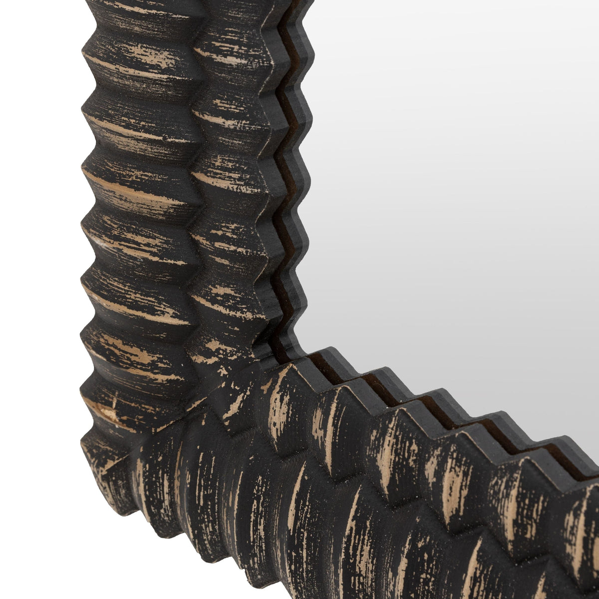 Bodhi Mirrors Caffs Arch Leaner Black Wash House of Isabella UK