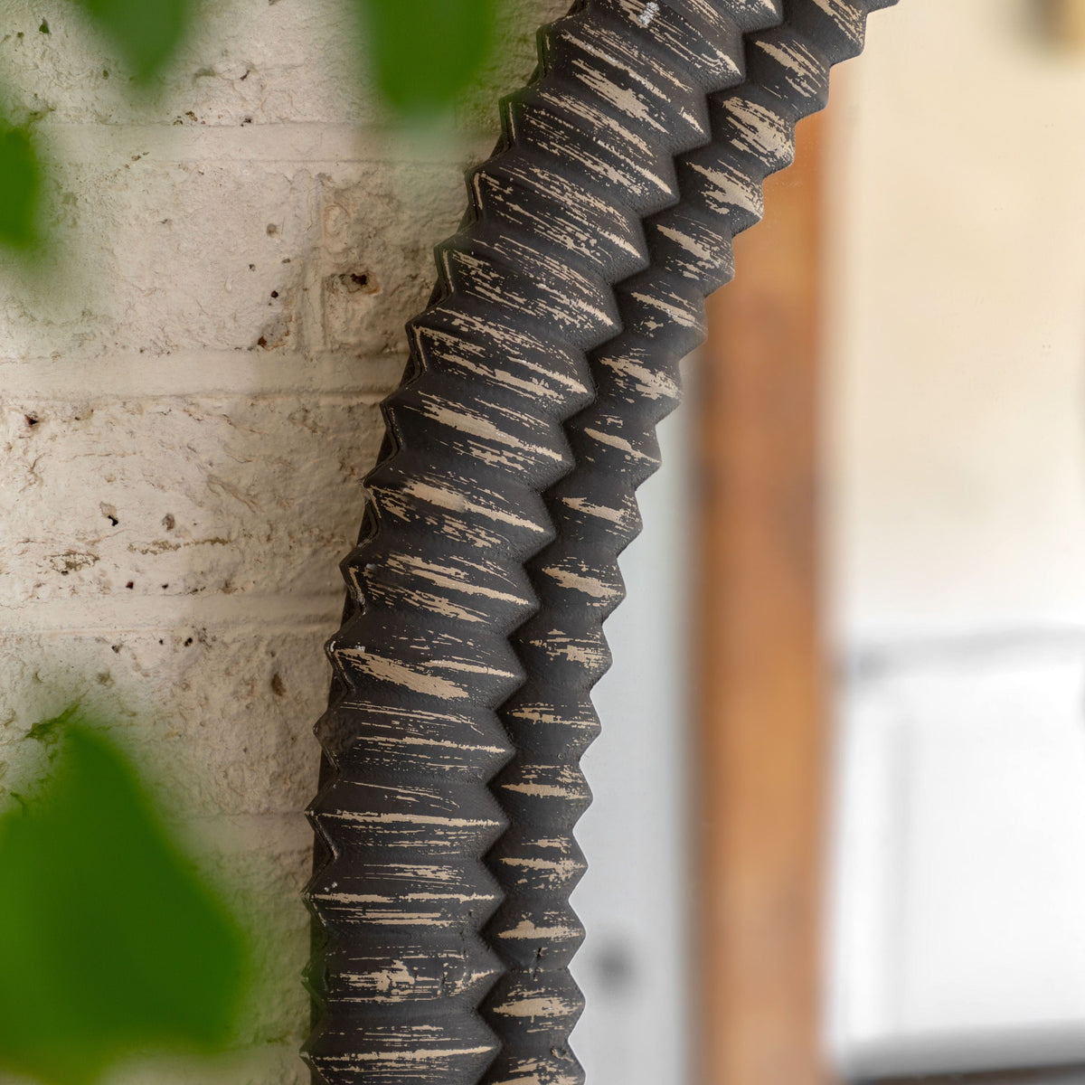 Bodhi Mirrors Caffs Arch Leaner Black Wash House of Isabella UK