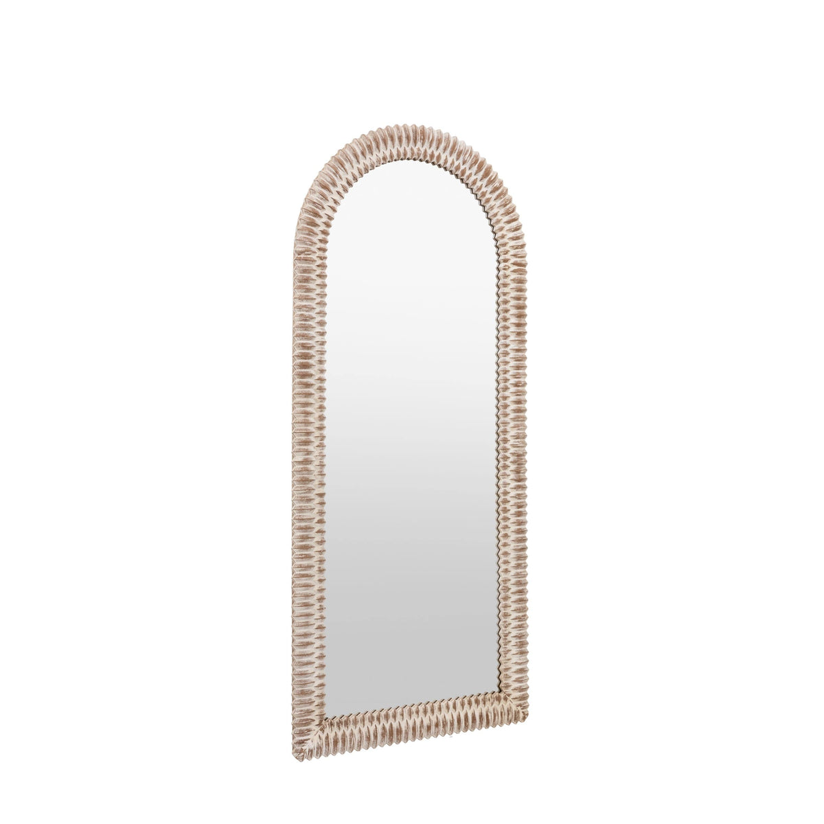 Bodhi Mirrors Caffs Arch Leaner White Wash House of Isabella UK