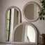 Bodhi Mirrors Caffs Arch Leaner White Wash House of Isabella UK